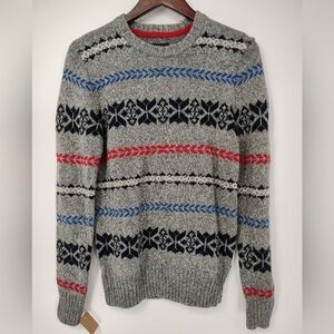 American Eagle Outfitters Gray Crewneck Sweater Mens XSmall